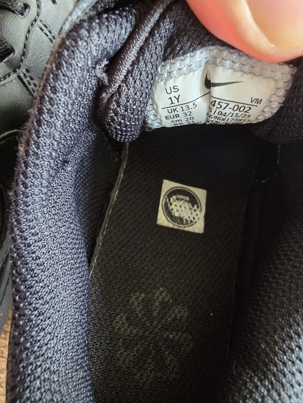 Nike Black  Low-Top Sneakers